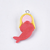 (Holiday Stock-Up Sale)Handmade Polymer Clay Pendants CLAY-S093-01F-2