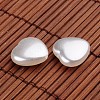 Heart Acrylic Imitation Pearl Beads OACR-O002-3972-2