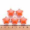 Opaque Acrylic Beads LS-MACR-S372-02B-84-4