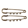 304 Stainless Steel Safety Pins Brooch Findings SA-CBA4160-04D-AB-1