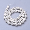 Polished Shell Pearl Beads Strands BSHE-L042-A05-3