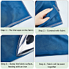 2 Roll Non-woven Fabrics Polyamide Double-sided Hot Melt Adhesive Film DIY-GF0007-98A-6