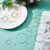   DIY Wire Ring Drop Earring DIY Making Kit STAS-PH0003-29-2