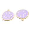 Alloy Enamel Pendants ENAM-D051-18G-06-3