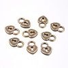 Tibetan Style Alloy Pendants TIBEP-LF0635YKG-AB-LF-2