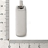 Tarnish Resistant Rectangle 304 Stainless Steel Mirror Polished Finish Stamping Blank Tag Pendants STAS-H317-09P-3