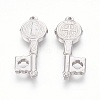 Non-Tarnish 201 Stainless Steel Pendants X-STAS-O118-02P-2