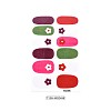 Flower Series Full Cover Nail Decal Stickers MRMJ-T109-WSZ496-2
