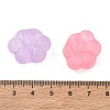 Frosted Transparent Acrylic Beads AC-CBA469B-02-3