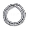 Electroplated Synthetic Non-magnetic Hematite Beads Strands G-H020-M01-26-2