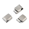 316 Surgical Stainless Steel Magnetic Clasps with Glue-in Ends STAS-F269-03MP-01-2