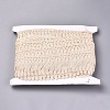 Cotton Lace Ribbon Edge Trimmings OCOR-WH0032-68-2