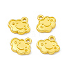 Rack Plating Alloy Charms FIND-G045-08MG-3
