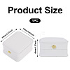 PU Leather Necklace Pendant Gift Boxes LBOX-TADJ0001-01C-4