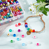 CHGCRAFT 152G 8 Style Plastic Beads KY-CA0001-09-4