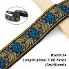 Ethnic Style Embroidery Polyester Ribbons SK-TAC0001-03-3