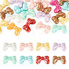 20Pcs UV Plating Opaque Acrylic Beads OACR-TA0001-68-1