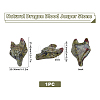 Natural Dragon Blood Pendants G-SC0001-20C-2