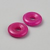 Natural Hot Pink Chalcedony Pendants G-WH0016-53A-2