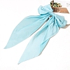 Solid Color Long Bowknot Satin Hair Barrettes PW-WGAD6A6-08-1