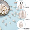 60Pcs 3 Styles Natural Cultured Freshwater Pearl Pendants PALLOY-SW0008-02-4