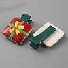 Cute Christmas Acrylic Alligator Hair Clips PHAR-WH0013-03H-2
