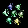 10Pcs Transparent Luminous Acrylic Pendants TACR-FP0001-02A-5