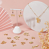 32Pcs 8 Styles Alloy Pendants FIND-HS0001-94-5