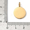 304 Stainless Steel Enamel Pendants STAS-Z189-11G-01-3