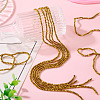 10 Strands Electroplate Transparent Glass Beads Strands EGLA-BW0001-01-4