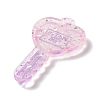 Acylic Pendant with Glitter Powder X1-OACR-H035-01A-2