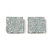 Electroplate Glass Crystal Mosaic Tiles Cabochons GLAA-G073-C03-2