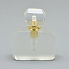 Synthetic Quartz Openable Perfume Bottle Pendants G-E556-08A-2