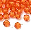 Autumn Theme Transparent Acrylic Beads TACR-S089-20mm-11-1