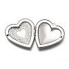 316 Stainless Steel Locket Pendants STAS-P268-01A-P-3