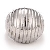 Non-Tarnish 304 Stainless Steel Chunky Dome Finger Ring RJEW-B040-01B-P-2