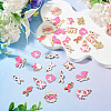 50Pcs 10 Styles Alloy Enamel Pendants ENAM-TA0003-90-6