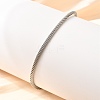 304 Stainless Steel Bangles for Women Men BJEW-Z131-01P-3