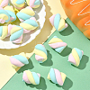 18Pcs Resin Artificial Marshmallow Model DIY-SC0030-89-5