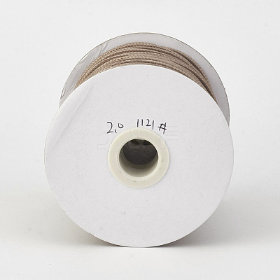 Eco-Friendly Korean Waxed Polyester Cord YC-P002-0.8mm-1121-1