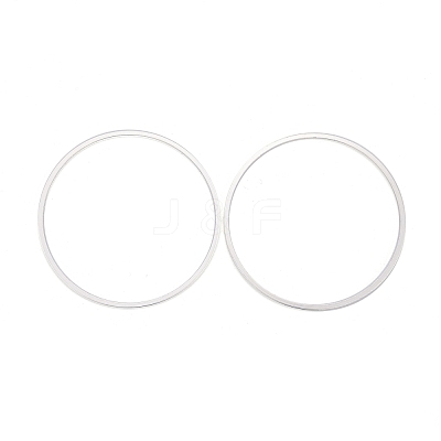 Brass Linking Rings KK-Y003-03K-S-1