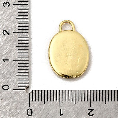 Printed Brass Pendants KK-F937-01A-G-1