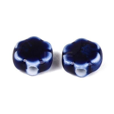 Vintage Handmade Porcelain Beads PORC-N013-25-04-1