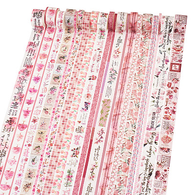 20pcs 5 Styles Scrapbooking Stickers DIY-TAC0029-03D-1