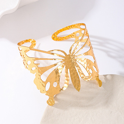 Hollow Out Butterfly Alloy Armlet for Women FS-WG417DC-02-1