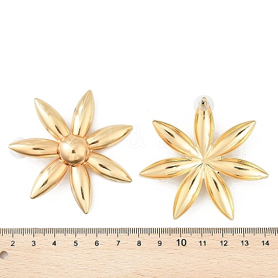 Alloy Stud Earrings EJEW-D300-02G-01-1