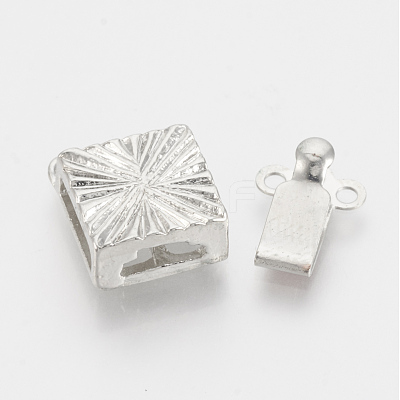 Brass Box Clasps KK-S346-003-1