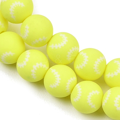 Handmade Polymer Clay Beads Strands PY-CBAEC33-01L-1
