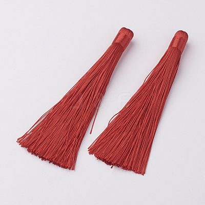 Nylon Tassels Big Pendant Decorations X-HJEW-G010-B01-1