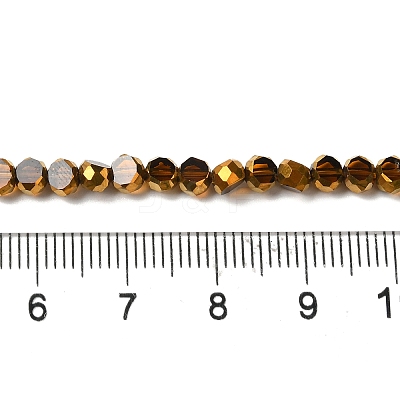 Electroplate Glass Beads Strands EGLA-P061-01B-04-1